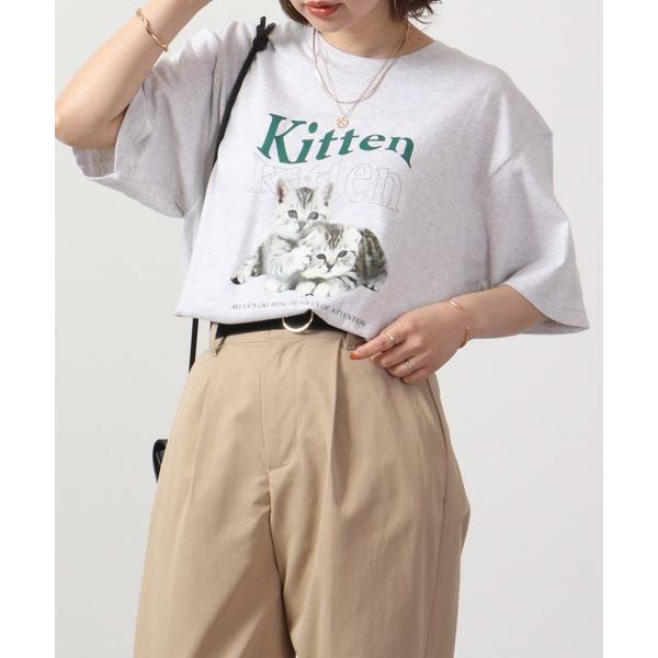 「spiritoso」 「MODISH GAZE」半袖Tシャツ L オートミール メンズ