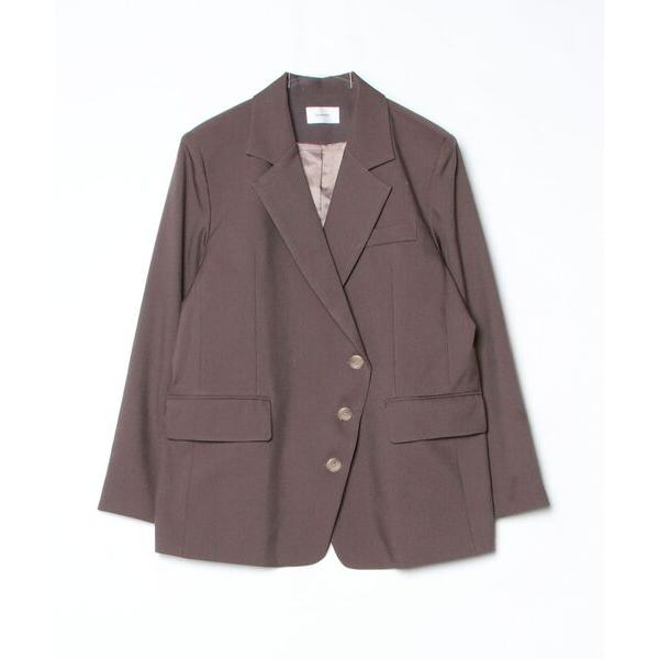 「by muni:r」 テーラードジャケット FREE ブラウン レディース