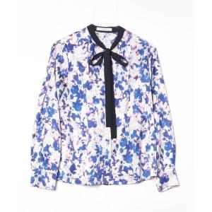 「PINKY&DIANNE」 長袖ブラウス 38 ブルー レディース