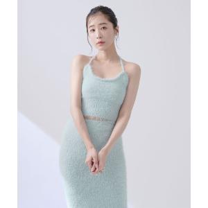 「qumerry.」 セットアップ MEDIUM サックスブルー レディース