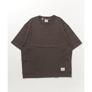 「coen」 半袖Tシャツ X-LARGE ダークグレー メンズ