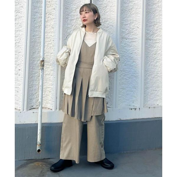 「KBF」 オーバーオール「REI MARUYAMAコラボ」 36 ベージュ レディース