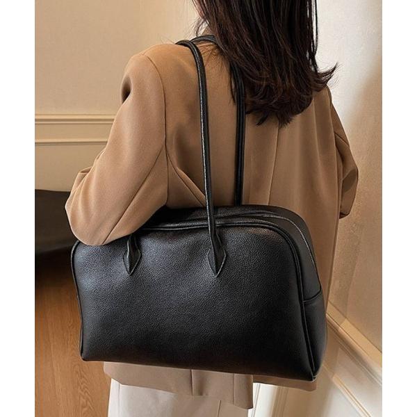 トートバッグ 毎日にちょうどいい収納力、きれいめに持てる万能バッグ レディース