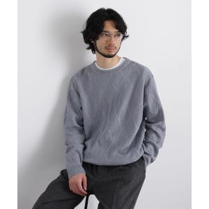 セーター ニット ハイツイストテクスチャーニット...の商品画像