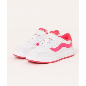 vans スニーカー VANS ヴァンズ 17-22 BRAVO ブラボー V2740K NEON WHITE/D.PINK キッズ 子供 男の子 女の子
