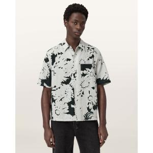 シャツ 半袖 GIRONA LINEN BLEND CROPPED SHIRT | GIRONA リネン ブレンド クロップド シャツ メンズ