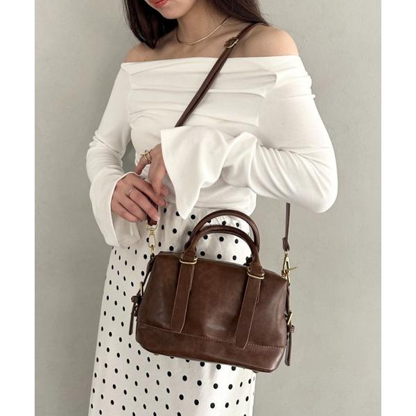 ショルダーバッグ バッグ ２WAYミニボストンハンドバッグ/ショルダーバッグ レディース