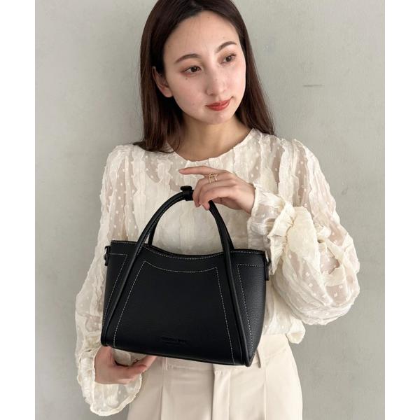 ショルダーバッグ バッグ ２WAYステッチPUハンドバッグ/ショルダーバッグ レディース