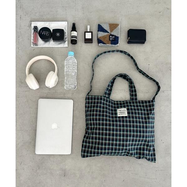 ショルダーバッグ バッグ 「A4収納可」横型チェック2WAYバッグ ショルダーバッグ レディース