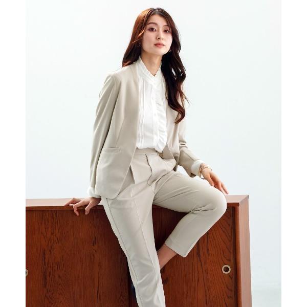 セレモニースーツ セットアップ 「 洗えて動ける 」 ハイストレッチ・セットスーツ「 カラーレスジャ...