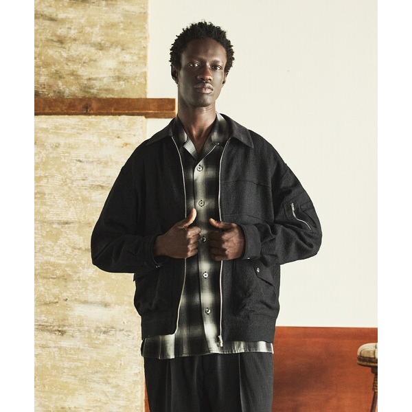 ブルゾン アウター 「セットアップ対応」ウールアムンゼン ブルゾン メンズ