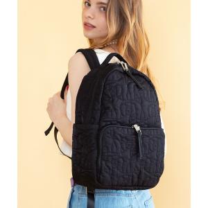 ビジネスバッグ Poodmou「プードム」 /撥水キルティング多機能ナイロンリュック レディース