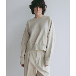 トレーナー スウェット コンパクトスウェットシャツ レディース