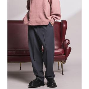 スラックス 「UNISEX」Tricker Twill Tapered Slacks/トリッカーツイルテーパードスラックス「MAISON SPECIAL/メゾンスペシャル」セットアップ対応