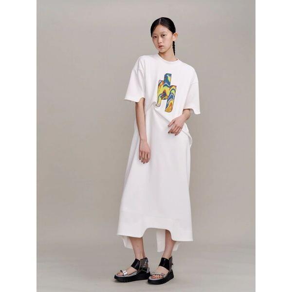 ワンピース STRATUM ART PRINT OP / ストレイタムアートプリントワンピース
