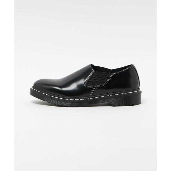 革靴 ビジネスシューズ 「Dr.Martens」LOUIS ホワイト ステッチ スリッポン メンズ
