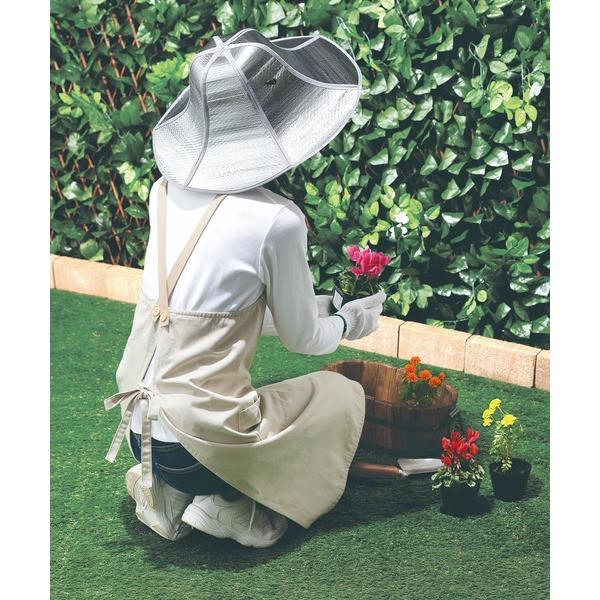 帽子 ハット MEIDAI select い草香る遮熱アルミ帽子 レディース メンズ