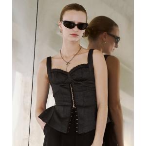 JOSE MOON（ジョゼムーン） キャミソール MACRAME CAMISOLE TOPS