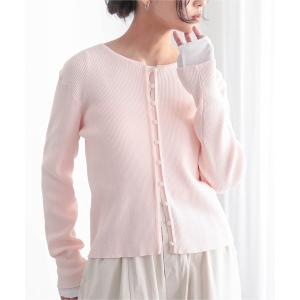 カーディガン マルチボタンカーディガン「サスティナブル」 レディース