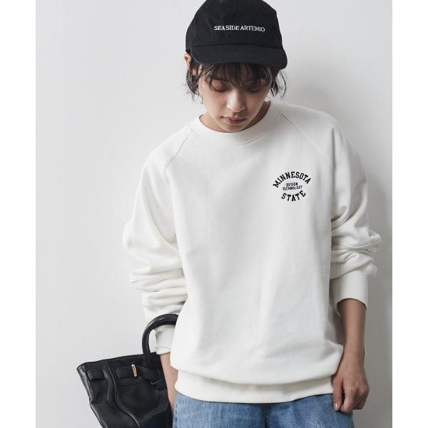 「CHIC STYLE」 スウェットカットソー 3L オフホワイト レディース