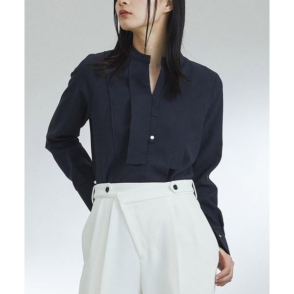 「UNITED TOKYO」 長袖ブラウス 1 ネイビー レディース