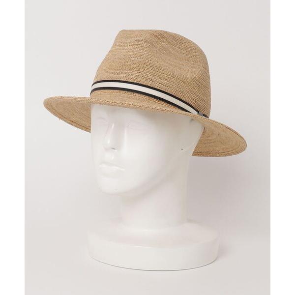 「Borsalino」 ストローハット ONE SIZE ナチュラル レディース