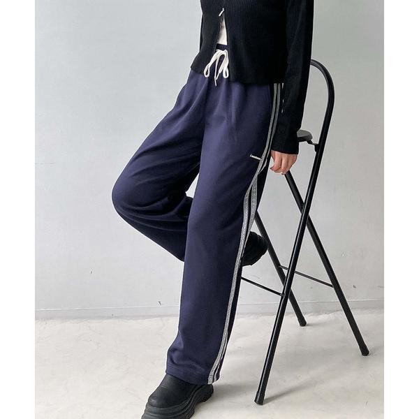「AS KNOW AS plus」 スウェットパンツ FREE ネイビー レディース