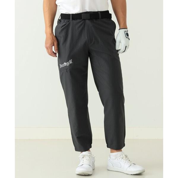 「BEAMS GOLF」 パンツ LARGE チャコールグレー メンズ