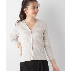 「GLOBAL WORK」 カーディガン MEDIUM グレイッシュベージュ レディース