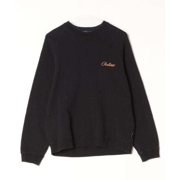 「PENDLETON」 ワンポイントスウェットカットソー S ブラック レディース