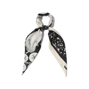 ストール マフラー MANIPURI / ダイヤ型プリントスカーフ レディース