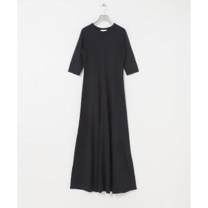 ワンピース new basic　WASHABLE WOOL FLARE ONE-PIECE