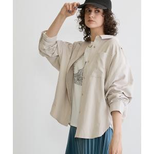 ブラウス シャツ Wポケットシャツ レディース