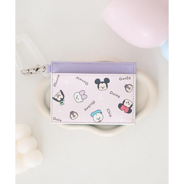 パスケース Disney ディズニー シングルパスケース コイルチェーン付き