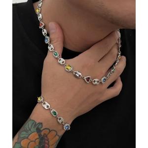 CRIMIE（クライミー） ネックレス LINK CHAIN GRADATION SILVER