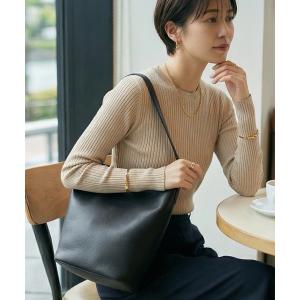 ショルダーバッグ バッグ 「DELI by」ミニマルバケットリアルレザーバッグ（レギュラー） レディース