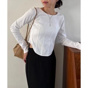 tシャツ コルセットロンT レディース