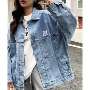 デニムジャケット gジャン 春服 オーバーサイズ デニムジャケット Gジャン -ARCADE Limited Line- レディース