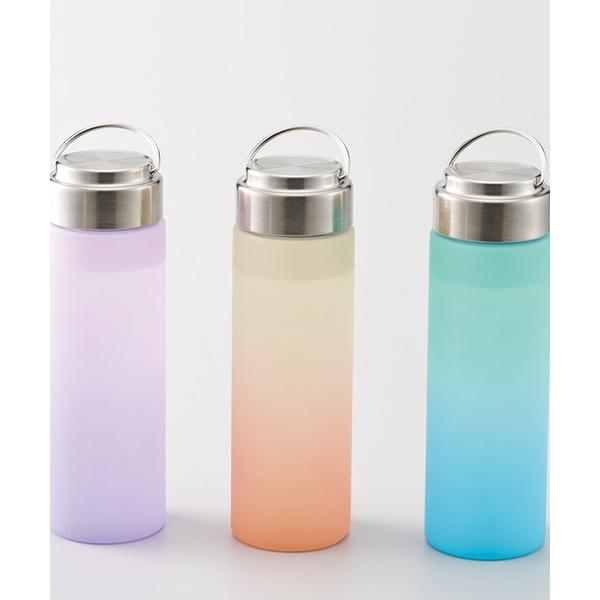水筒 「SETUP7」グラデーションハンドルクリアボトル500ml TS-1955 TRW
