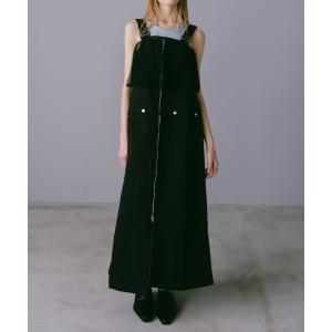 サロペット オーバーオール 2piece Nylon Salopette/2ピースナイロン素材サロペット レディース