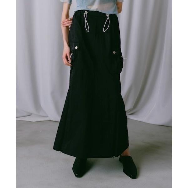 スカート 「PRE ORDER」Draw Cord Cargo Skirt