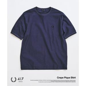 tシャツ FRED PERRY / フレッドペリー417別注 Crepe Pique Tシャツ メンズ