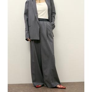 スラックス パンツ 「PROTAGONISTA for ADAM ET ROPE'」別注2wayストレッチ Washable Pants レディース