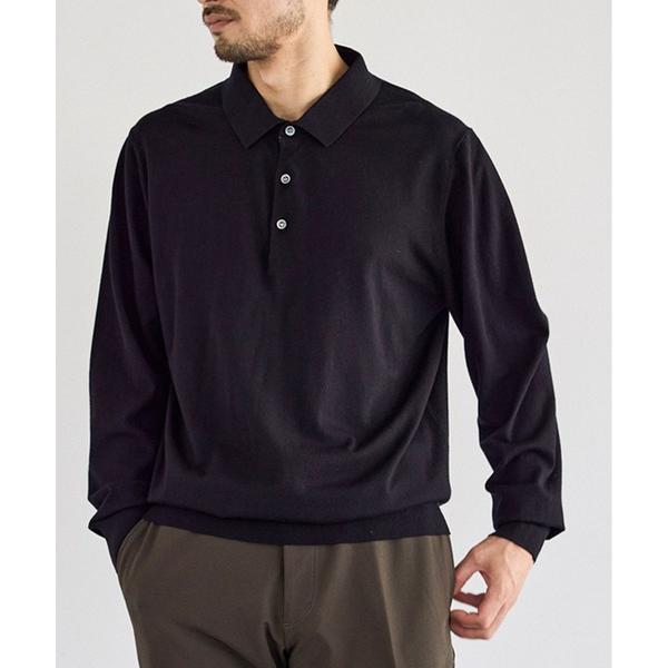 ポロシャツ シルキータッチプレーティングポロ メンズ