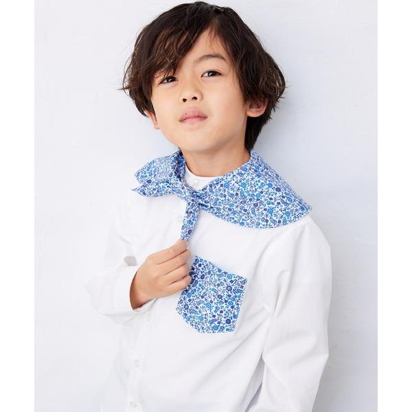 ブラウス シャツ バンダナ付きシャツ キッズ 子供服 男の子 女の子