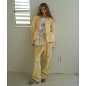 スウェットパンツ ジャージ FOSSIL WIDE PANTS レディース