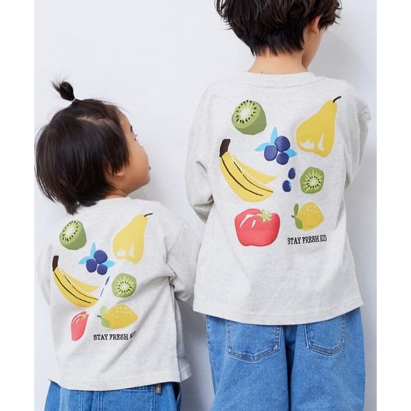 tシャツ フルーツロンT キッズ 子供服 男の子 女の子