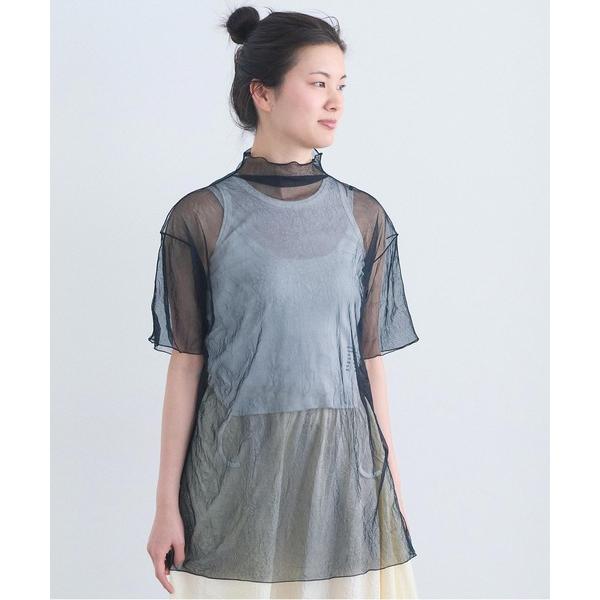 tシャツ 半袖 _TISSUE TOPS レディース