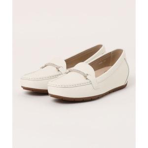 デッキシューズ モカシン インヒールビットモカシン レディース