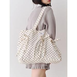 トートバッグ ハトメリボンビッグトート レディース